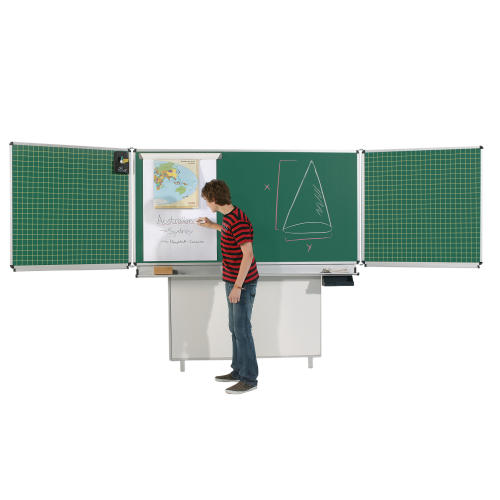Produkt Bild Wandtafel Schultafel aus Stahl, Serie FZ ST, gr&uuml;n FZW 201STG