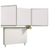 Produkt Bild Whiteboard Wandtafel Schultafel aus Premium Stahlemaille, Serie FZ E, wei&szlig; FZW 212EW