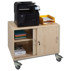 Produktbild Fahrbarer Druckertisch mit Schiebet&uuml;ren PT18.1RS