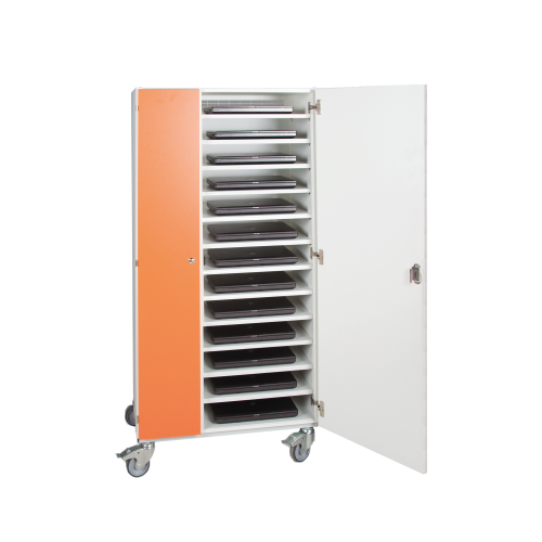 Produkt Bild Notebookschrank mit 13 F&auml;chern, fahrbar 