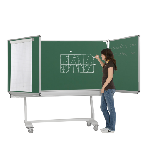 Produkt Bild Federzugtafel aus Stahl, gr&uuml;n 