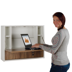 Produktbild Notebookschrank zur Wandmontage f&uuml;r 1 Notebook LTLW-17