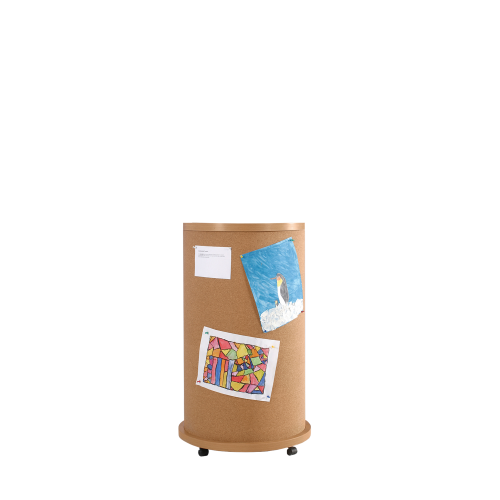 Produkt Bild Mobile Litfa&szlig;s&auml;ule aus hochwertigem Narturkork, Serie KLS KLS