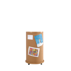 Produktbild Mobile Litfa&szlig;s&auml;ule aus hochwertigem Narturkork, Serie KLS KLS