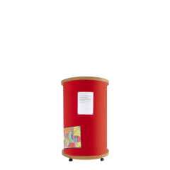 Produktbild Mobile Litfa&szlig;s&auml;ule aus hochwertigem Klettenstoff KLS-KS