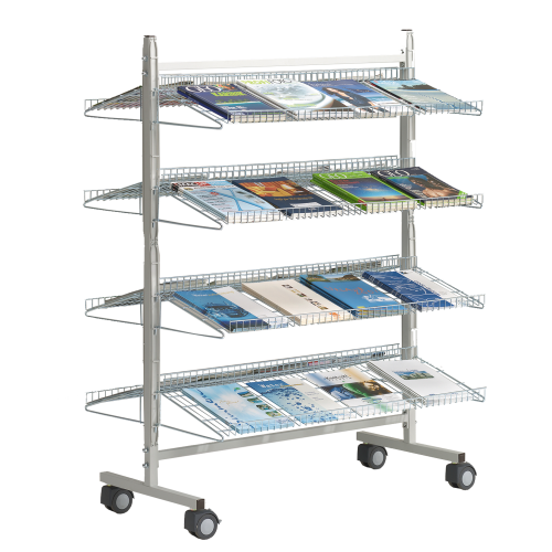 Produkt Bild Prospektregal mit Ablagen, verzinkt LR 15DN