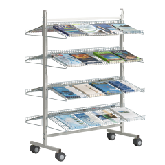 Produktbild Prospektregal mit Ablagen, verzinkt LR 15DN