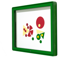 Productimage Vitrine W7 mit Klappt&uuml;r zur Au&szlig;enwandmontage