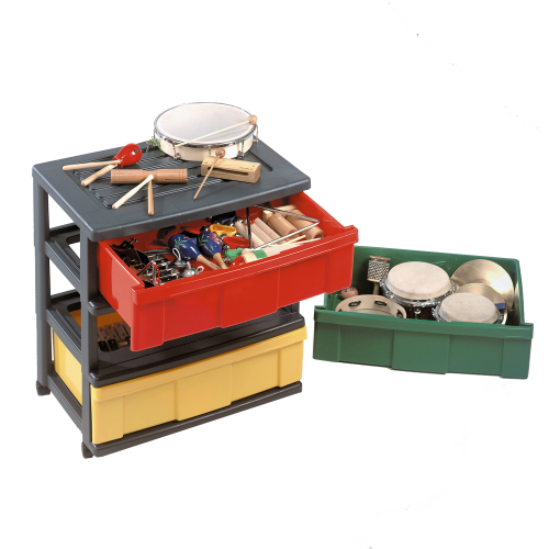 Produkt Bild Musikwagen mit bunten Schubladen, fahrbar M603P