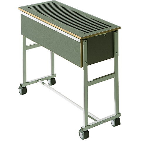 Produkt Bild Klassenbuchwagen zur Unterbringung von Klassenb&uuml;chern DIN A4, Serie KLW, fahrbar KLW 5-16