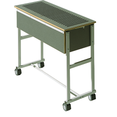 Produktbild Klassenbuchwagen zur Unterbringung von Klassenb&uuml;chern DIN A4, Serie KLW, fahrbar KLW 5-16