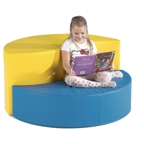 Produkt Bild Swing-it Sit Halbrundelement mit Kunstlederbezug KEWE-30HR-V7