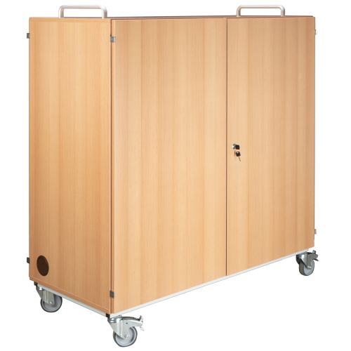 Produkt Bild Laptopwagen mit 24 Einlegeb&ouml;den, fahrbar LTLP 24B