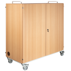 Produktbild Laptopwagen mit 24 Einlegeb&ouml;den, fahrbar LTLP 24B