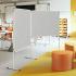 Produkt Bild Moderationswand, Coronaschutzwand mit doppelseitigem Flanellstoff Serie NSTT F NSTT F6 02