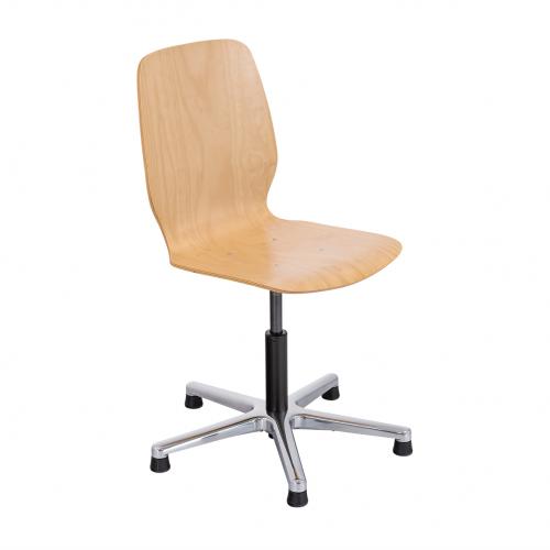 Produkt Bild H&ouml;henverstellbarer Drehstuhl mit Sperrholz Sitzschale SD7CHB09B