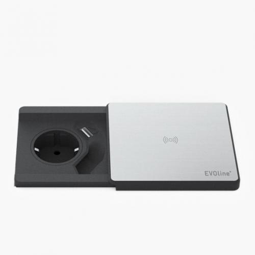 Produkt Bild Qi Induktionsladeeinheit f&uuml;r Tischplatteneinbau 