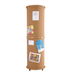 Produktbild Mobile Litfa&szlig;s&auml;ule aus hochwertigem Naturkork, Serie KLS 