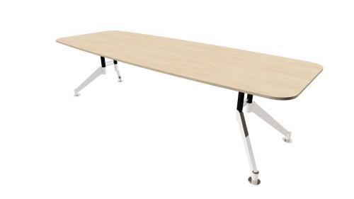 Produkt Bild Konferenztischsystem mit Trapezf&uuml;&szlig;en aus Aluminium 