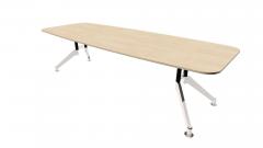 Produktbild Konferenztischsystem mit Trapezf&uuml;&szlig;en aus Aluminium 