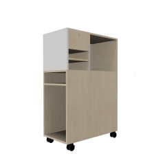 Produktbild Sch&uuml;ler Depot im Klassenraum mit 6 F&auml;cher, 1 Fach abschlie&szlig;bar PAST-7646