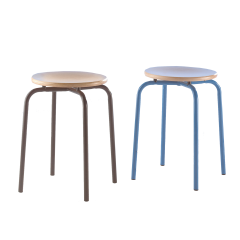 Produktbild Vierfu&szlig;-Hocker stapelbar 