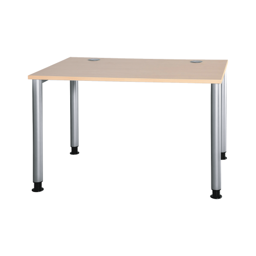 Produkt Bild Schreibtisch h&ouml;henverstellbar mit Rundrohrgestell 