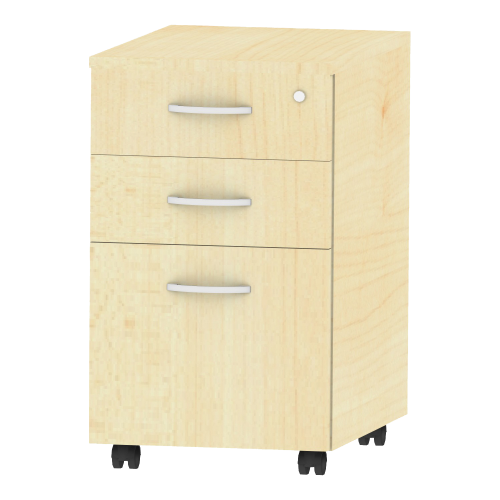 Produkt Bild Rollcontainer fahrbar mit Zentralverriegelung CBC337