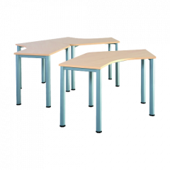 Produktbild Freiformtische Set aus 3 Tischen "Bumerang" B RTI FF5SET