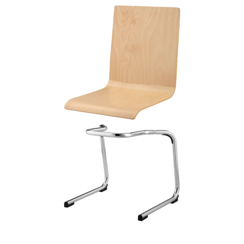 Produkt Bild Stapelstuhl mit Schale "Venedig" und Chromgestell SBK-DEVE