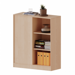 Produktbild Raumteiler Regal, 3 Ordnerh&ouml;hen - Serie evo180 