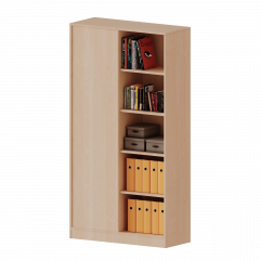 Produktbild Raumteiler Regal, 5 Ordnerh&ouml;hen - Serie evo180 