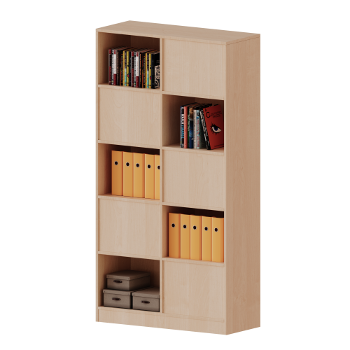 Produkt Bild Raumteiler Regal, 5 Ordnerh&ouml;hen - Serie evo180 