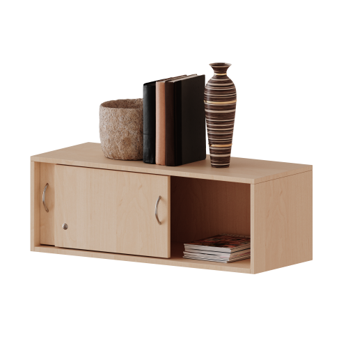 Produkt Bild Aufsatz mit Schiebet&uuml;ren, 1 Ordnerh&ouml;he - Serie evo180 