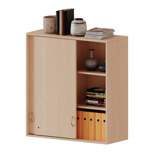 Produkt Bild Aufsatz mit Schiebet&uuml;ren, 3 Ordnerh&ouml;hen - Serie evo180 H12043ASM