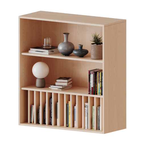 Produkt Bild Aufsatzregal f&uuml;r Klassenb&uuml;cher, 3 Ordnerh&ouml;hen - Serie evo180 K10043AR1B