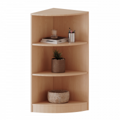 Produktbild Au&szlig;eneckregal, 3 Ordnerh&ouml;hen - Serie evo180 