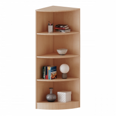 Produktbild Au&szlig;eneckregal, 4 Ordnerh&ouml;hen - Serie evo180 