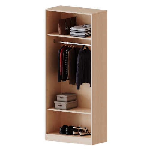 Produkt Bild Garderobenregal,  5 Ordnerh&ouml;hen - Serie evo180 R8045KR