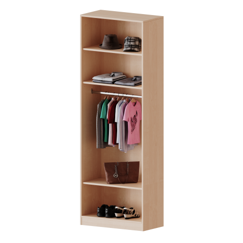 Produkt Bild Garderobenregal,  6 Ordnerh&ouml;hen - Serie evo180 R8046KR