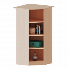 Produktbild Innenecke als Regal, 4 Ordnerh&ouml;hen - Serie evo180 