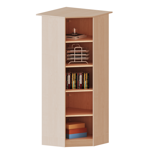 Produkt Bild Innenecke als Regal, 5 Ordnerh&ouml;hen - Serie evo180 