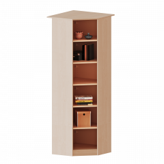 Produktbild Innenecke als Regal, 6 Ordnerh&ouml;hen - Serie evo180 