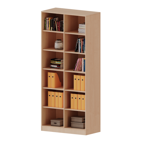 Produkt Bild Regal, 6 Ordnerh&ouml;hen - Serie evo 180 