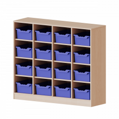 Produktbild Taschenregal, 3 Ordnerh&ouml;hen - Serie evo180 