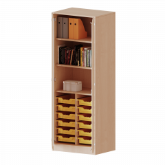 Produktbild ErgoTray Schrank, zweireihig, 5 Ordnerh&ouml;hen - evo180 Serie E7055T2K3R
