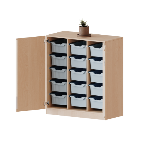 Produkt Bild ErgoTray Schrank, dreireihig, 3 Ordnerh&ouml;hen - evo180 Serie 