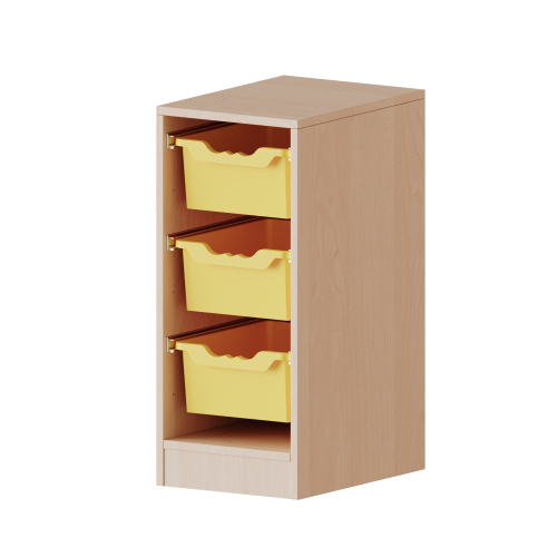 Produkt Bild ErgoTray Regal, einreihig, 2 Ordnerh&ouml;hen - evo180 Serie 