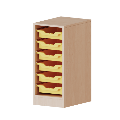 Produkt Bild ErgoTray Regal, einreihig, 2 Ordnerh&ouml;hen - evo180 Serie 