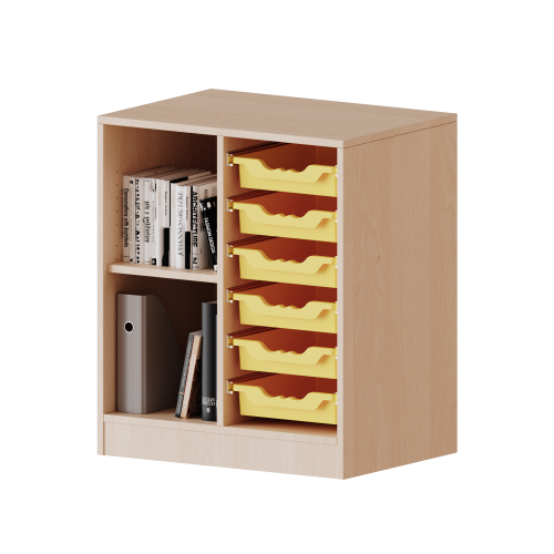 Produkt Bild ErgoTray Regal, zweireihig, 2 Ordnerh&ouml;hen - evo180 Serie 